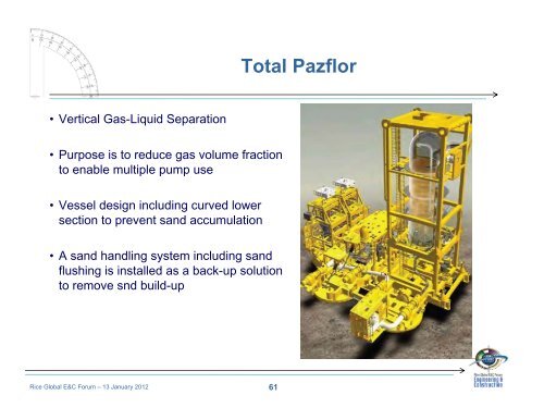 Subsea Separation and Processing of Oil, Gas & Produced Water ...