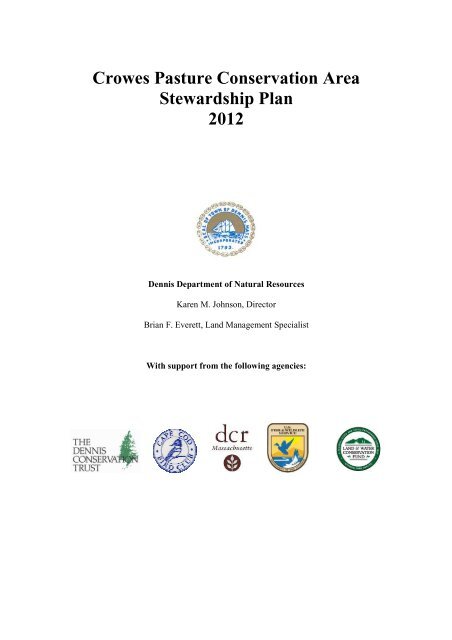 Stewardship Plan - the Town of Dennis