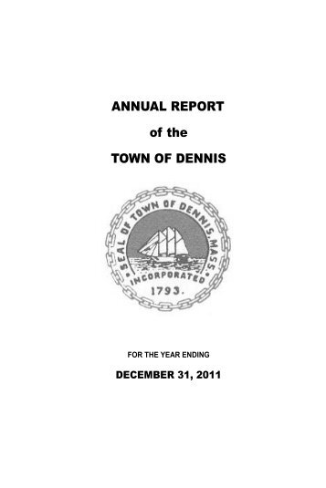 IN MEMORIAM - the Town of Dennis