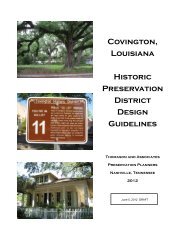 Historic Preservation District Design Guidelines - City of Covington