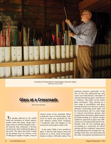 Glass at a Crossroads - Paul J Stankard