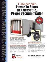 power va cuum trailer - Meyer & Sons Air Duct Cleaning Equipment ...