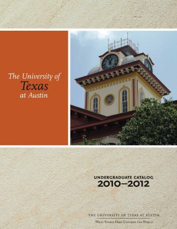 Office of the Registrar - The University of Texas at Austin