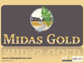 g/t - Midas Gold Corp.