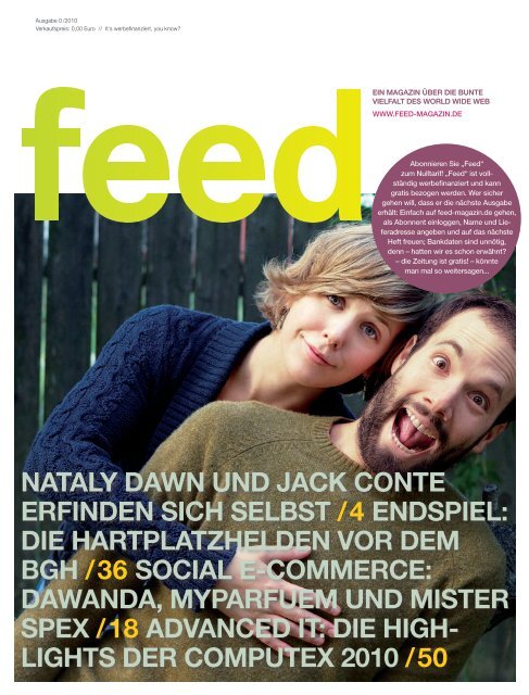 Preview-Ausgabe - Feed Magazin