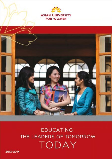 2014 AUW Admission Prospectus (PDF) - Asian University for Women