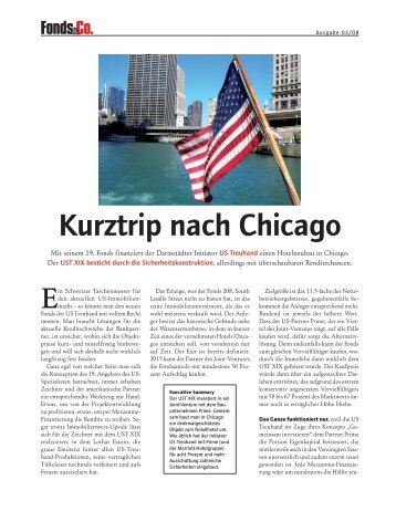 Kurztrip nach Chicago - US-Treuhand