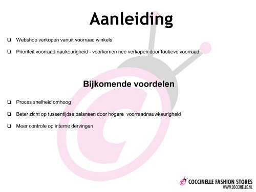 RFID presentatie Coccinelle â Marc Bakker - vLm