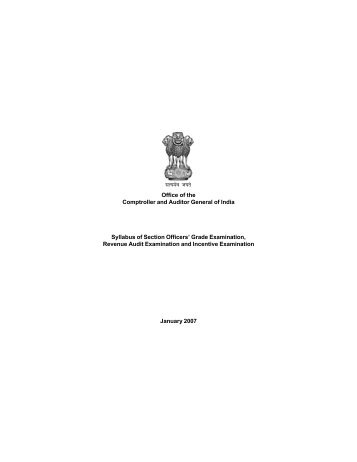 lR;eso t;rs - Comptroller and Auditor General of India