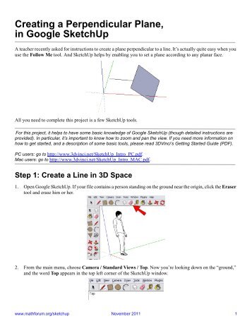 Create the Perpendicular Plane - 3DVinci