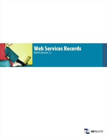 NetSuite Web Services Records