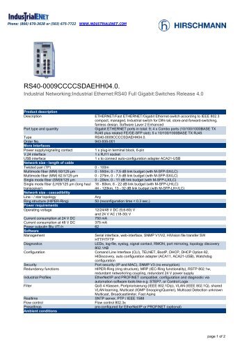 RS40-0009CCCCSDAEHH04.0. - IndustrialENET