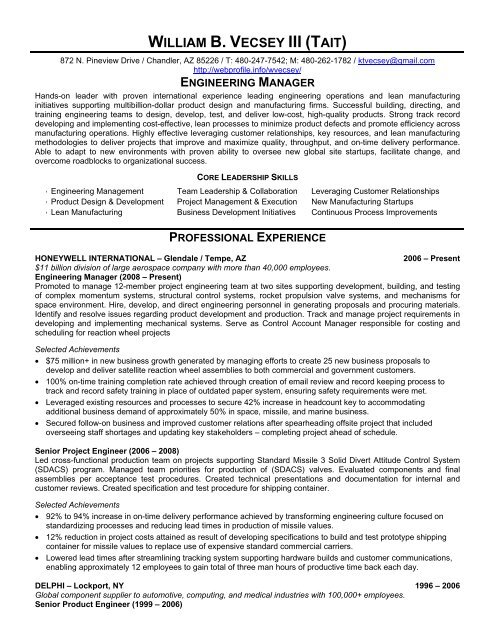 Resume - PDF - Webprofile.info