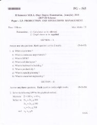 Paper - 2.3: PRODUCTION AND OPERATIONS ... - Surana college