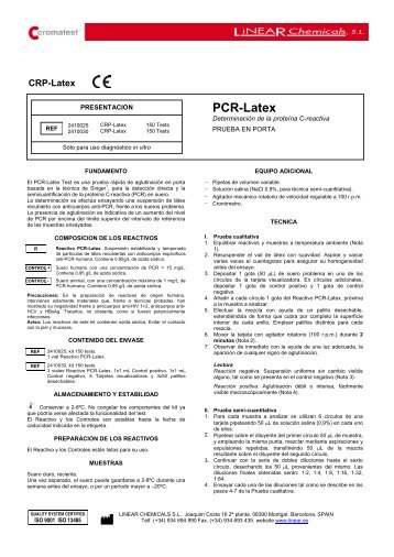 PCR-Latex - Linear