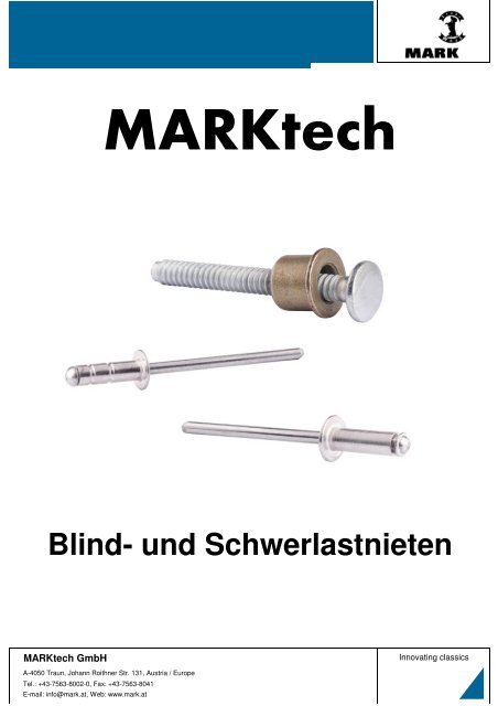 Datenblätter MBN 20120604 - Mark Metallwarenfabrik GmbH
