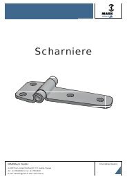 Scharniere - Mark Metallwarenfabrik GmbH