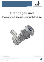 Drehriegel- und Kompressionsverschlüsse - Mark Metallwarenfabrik ...