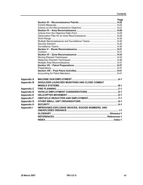 Infantry Rifle Platoon and Squad - Sakai