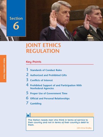 Joint Ethics Regulation.pdf - UNC Charlotte Army ROTC