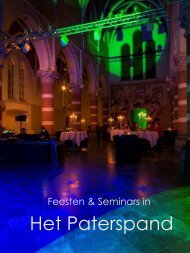 Huwelijken, Feesten, Conferenties & Seminars