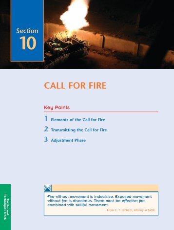 CALL FOR FIRE - UNC Charlotte Army ROTC