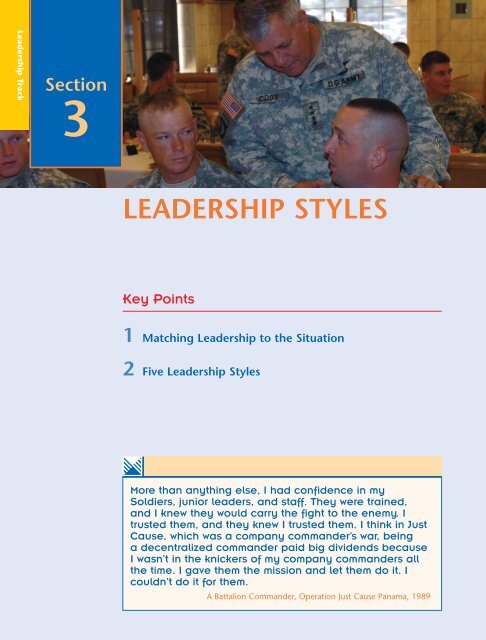 Leadership Styles.pdf - UNC Charlotte Army ROTC