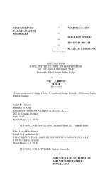 Document generated from the Louisiana Court of Appeal, Fourth ...