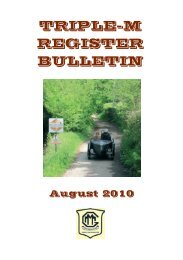 MGaug10 Bulletin no 56 - The Triple-M Register