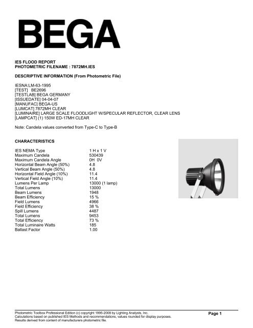 Download ISO-Template - Bega