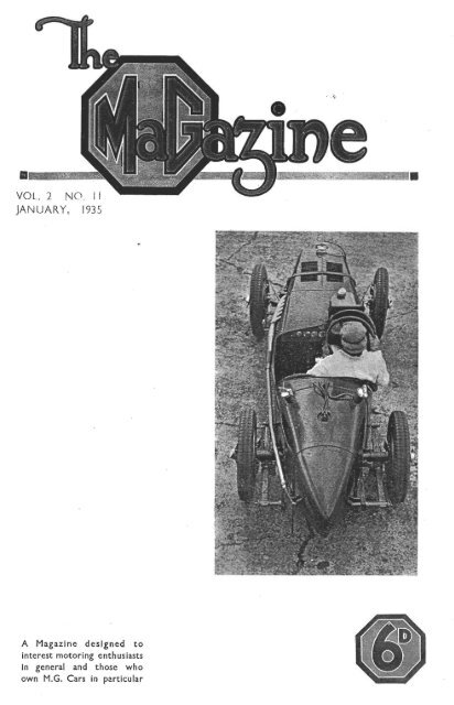 January 1935 - The Triple-M Register