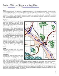 Battle of Wavre, Belgium â Aug 1944 - Blitzkrieg Commander