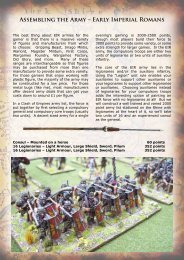 Assembling the Army – Early Imperial Romans - Great Escape Games