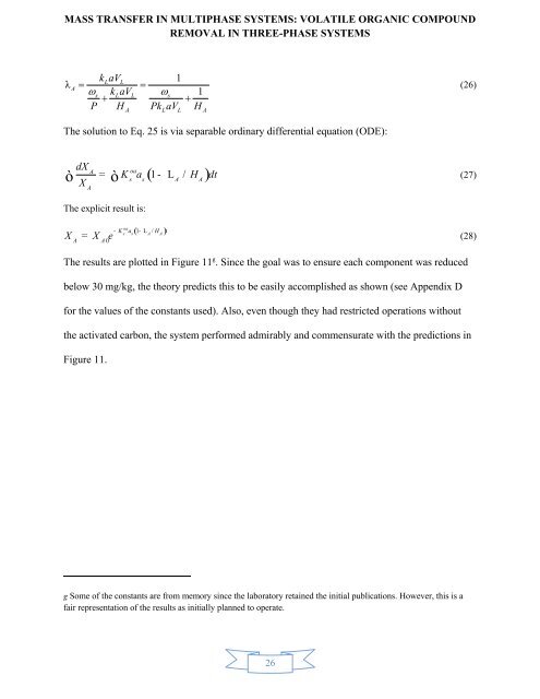 mass transfer in multiphase systems - Greenleaf University