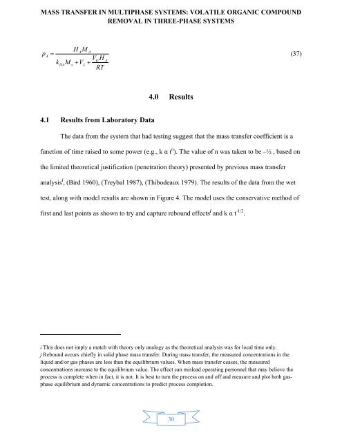 mass transfer in multiphase systems - Greenleaf University