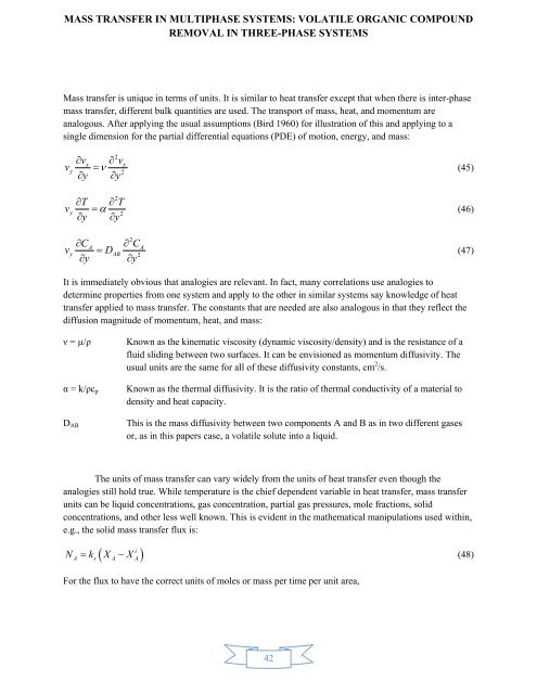 mass transfer in multiphase systems - Greenleaf University