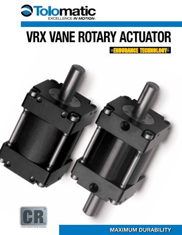 vrx vane rotary actuator - You are now at the Down-Load Site for Tol-O