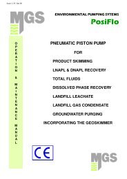 PosiFlo 48 Instruction Manual V1.0 - MGS