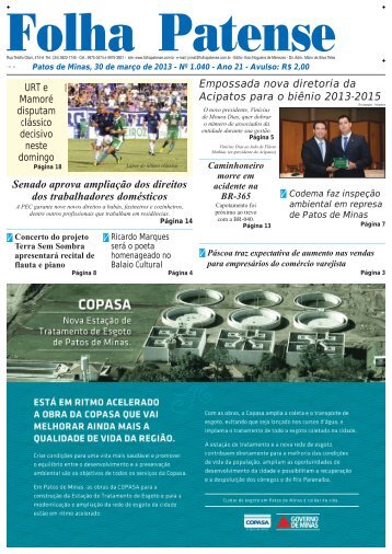 nÂº 1040 - Folha Patense