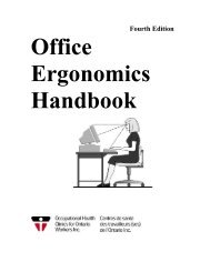 Ergonomic Handbook - OPSEU