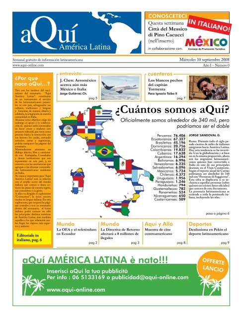 Â¿CuÃ¡ntos somos aQuÃ­? - Aqui-online.com