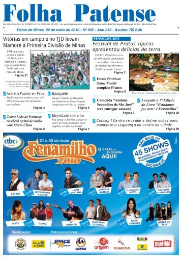 nÂº 892 - Folha Patense