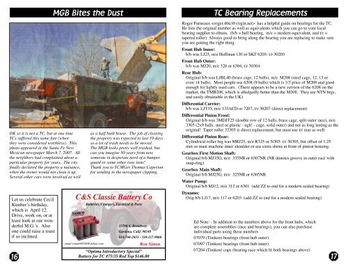 April Midget Chassis - TC Motoring Guild