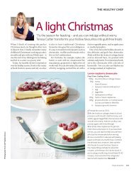A light Christmas - The Healthy Chef