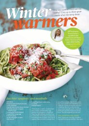 Zucchini 'spaghetti' and meatballs - The Healthy Chef