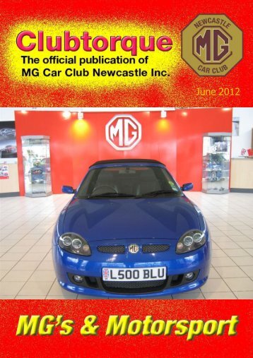 June 2012 - MG Car Club Newcastle
