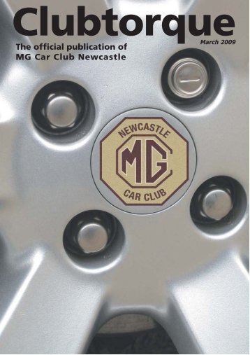 Mar 2009 - MG Car Club Newcastle