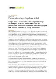 Prescription Drugs Lethal and Legal - Seroxat User Group