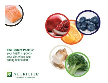 The Perfect Pack for your health supports your diet when ... - Amway