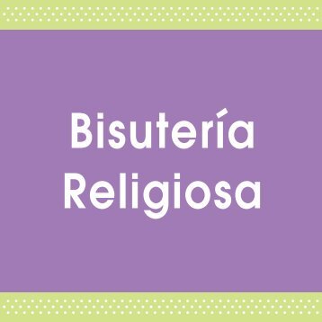 Bisutería Religiosa (versión vieja)